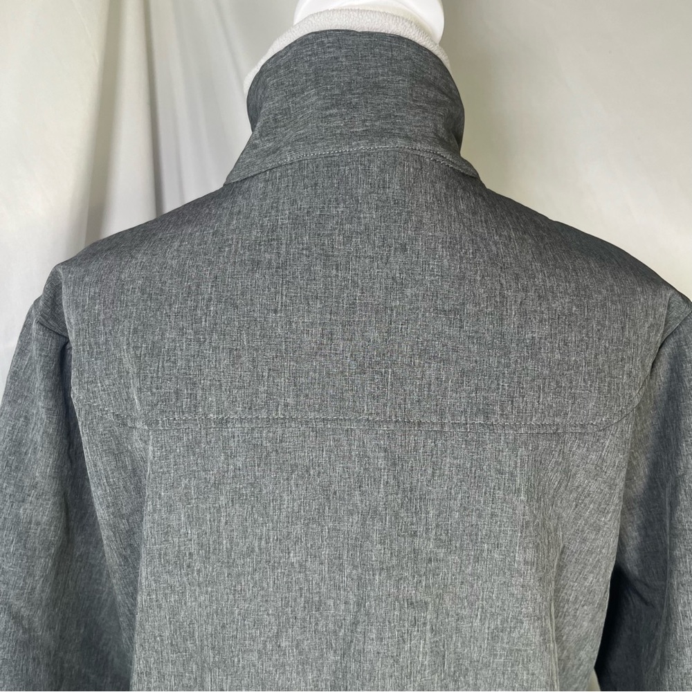 Roper Women's Softshell‎ Jacket Gray with White Details Size XL - Picture 7 of 8
